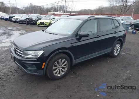 2018 Volkswagen Tiguan 2.0T S z USA, uszkodzony, nr VIN 3VV0B7AXXJM095021